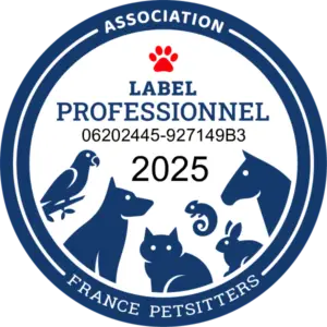 Label professionnel France Pet-sitter 2025